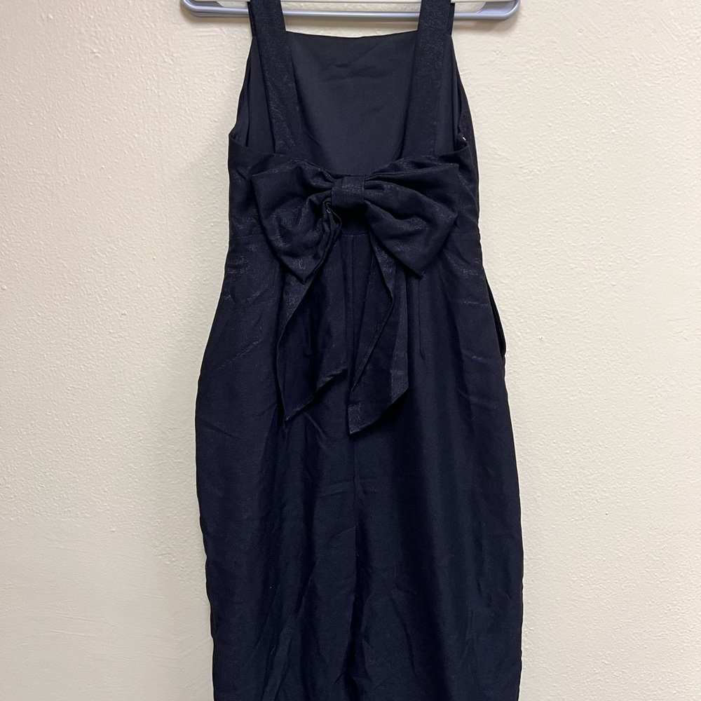 Blue Sleeveless Scoop Neck Midi Sundress